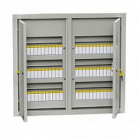 Распределительный шкаф TREND 72 мод., IP31, встраиваемый, сталь, белая дверь |  код. MKM14-V-72-31-TW |  IEK